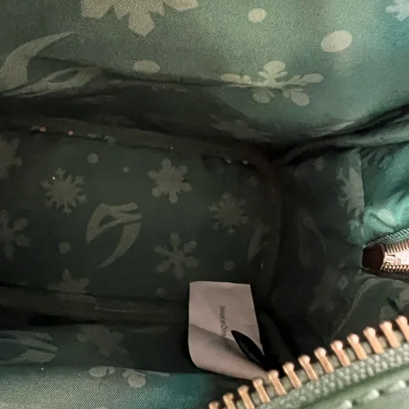 Loungefly Star Wars The Mandalorian Chibi Holidays Mini Backpack - Picture 5 of 5